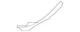 Genuine Nissan Fender Filler Panel 66894-JM00A