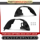 2x Front Inner Fender Liners Splash Shield for Kia Optima 2016 2017 2018 PP+PET 2x Front Inner Fender Liners Splash Shield for Kia Optima 2016 2017 2018 PP+PET