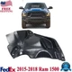 Front Fender Liner For 2015-2018 Ram 1500 Left Driver Side Inner Extension Front Fender Liner For 2015-2018 Ram 1500 Left Driver Side Inner Extension