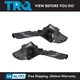 TRQ Front Inner Fender Liner Set For 2015-2019 Nissan Versa NI1248139 NI1249139