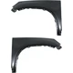 CAPA Fender For 2009-2017 Volkswagen Tiguan Front Driver and Passenger Side