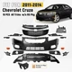 Front Bumper Cover Grille Assembly For 2011-2014 Chevrolet Cruze w/ Fog Light Front Bumper Cover Grille Assembly For 2011-2014 Chevrolet Cruze w/ Fog Light