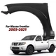 NEW Primered - Front LH Driver Side Fender for 2005-2021 Nissan Frontier