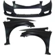 Bumper Cover Kit For 2012-2013 Honda Civic Front Coupe