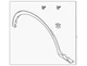 Genuine Ford Wheel Arch Molding LJ6Z-16039-AB Genuine Ford Wheel Arch Molding LJ6Z-16039-AB
