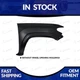 NEW Primed 2016-2023 Toyota Tacoma Passenger Side Fender Without Flare Holes NEW Primed 2016-2023 Toyota Tacoma Passenger Side Fender Without Flare Holes