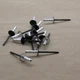 25 Pcs Aluminum Blind Rivet Retainer Clips Fit 4mm Hole For Toyota RAV4 Tacoma 25 Pcs Aluminum Blind Rivet Retainer Clips Fit 4mm Hole For Toyota RAV4 Tacoma