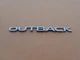 15 16 17 18 19 SUBARU LEGACY OUTBACK REAR LID EMBLEM LOGO BADGE BADGE USED 48052