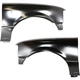 New Front Set of 2 Driver And Passenger Side Fender Fits Ford Ranger New Front Set of 2 Driver And Passenger Side Fender Fits Ford Ranger