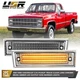 CLEAR Side Light w/ Amber LED pair For 81-86 Chevy C10 C20 K10 PickUp / Suburban CLEAR Side Light w/ Amber LED pair For 81-86 Chevy C10 C20 K10 PickUp / Suburban