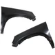 Fender For 2009-2017 Volkswagen Tiguan Front Driver and Passenger Side