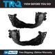 TRQ Front Inner Fender Liner Set Fits 13-14 Nissan Pathfinder JX35 QX60