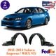 Front Fender Liner Splash Shields Set For 2011-2014 Subaru Impreza WRX