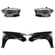 Headlamp Kit For 2016-2017 Toyota Tacoma Left Right Assembly Halogen CAPA Headlamp Kit For 2016-2017 Toyota Tacoma Left Right Assembly Halogen CAPA
