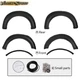 Wheel Fender Flares Fit For 2009-2014 Ford F150 Offroad Pocket Rivet Style Black