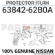 6384262B0A Genuine Nissan PROTECTOR FR,RH 63842-62B0A 6384262B0A Genuine Nissan PROTECTOR FR,RH 63842-62B0A