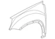 Genuine GM Front Passenger Side Fender 22813295 Genuine GM Front Passenger Side Fender 22813295