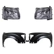 Fender Kit For 2001-2004 Toyota Tacoma Primed Front LH and RH With Molding Hole Fender Kit For 2001-2004 Toyota Tacoma Primed Front LH and RH With Molding Hole