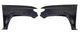 Fit 2016 - 2023 Toyota Tacoma Pair Steel Fenders Front Driver & Passenger