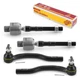 Front Inner & Outer Tie Rod End Kit for 2009-2013 Mazda 6 EV800833 ES800856 4PC