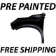 NEW Painted To Match - Front LH Driver Side Fender for 2019-2024 Subaru Forester