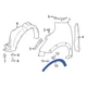 For Nissan Kicks Play 2025 Nissan 638105RY0A Front Right Wheel Arch Molding