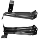 For 09-14 Maxima S & SV Front Fender Brace Support Bracket Black Steel SET PAIR