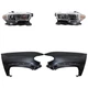 Headlight Kit For 2016-23 Toyota Tacoma LH RH Assy Halogen Fits Wheel Arch Trim