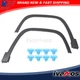 Fit For Jeep Cherokee 2014 2015 2016 2017 Front Fender Flares Left & Right Black Fit For Jeep Cherokee 2014 2015 2016 2017 Front Fender Flares Left & Right Black