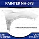 NEW Painted NH-578 2016-2018 Honda Civic Sedan/Coupe Passenger Side Fender