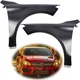 Replacement For Mercedes Benz CLA250 2014 2015 2016-2019 Left+Right Fender Replacement For Mercedes Benz CLA250 2014 2015 2016-2019 Left+Right Fender