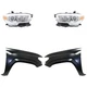 Headlight Kit For 2016-2018 Toyota Tacoma Driver and Passenger Side Assy Halogen Headlight Kit For 2016-2018 Toyota Tacoma Driver and Passenger Side Assy Halogen