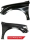 New Driver & Passenger Side Fender Set W/ Flare Holes For 01-04 Toyota Tacoma New Driver & Passenger Side Fender Set W/ Flare Holes For 01-04 Toyota Tacoma