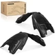 Front Inner Fenders Liner Splash Shield Set Challenger 2015-2023