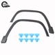 Front Left & Right Fender Flares CH129111 Fit For Jeep Cherokee 2014-2017 Black Front Left & Right Fender Flares CH129111 Fit For Jeep Cherokee 2014-2017 Black