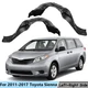 Set of 2 Fender Liner For Toyota Sienna 2011-2017 Front Left & Right Inner