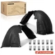A-Premium 2x Front Driver & Passenger Inner Fender Liners for Chevrolet Equinox