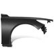 Fit 14-23 Infiniti Q50 Passenger Front Primered Black Wheel Fender Flare Panel Fit 14-23 Infiniti Q50 Passenger Front Primered Black Wheel Fender Flare Panel