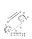 Genuine Mopar Wheelhouse Inner Silencer Left 68351549AF Genuine Mopar Wheelhouse Inner Silencer Left 68351549AF