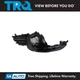 TRQ Front Left Inner Fender Liner Black For 2017-2022 Subaru Impreza SU1248128