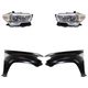 Headlamp Kit For 2016-2018 Toyota Tacoma Left Right Assembly Halogen CAPA Headlamp Kit For 2016-2018 Toyota Tacoma Left Right Assembly Halogen CAPA