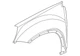 Genuine GM Front Passenger Side Fender 22813295 Genuine GM Front Passenger Side Fender 22813295