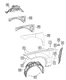 Genuine Mopar Splash Shield Left 68477157AB