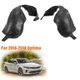 Pair Front Fender Liners For 2016-2018 Kia Optima Left & Right Side Set Pair Front Fender Liners For 2016-2018 Kia Optima Left & Right Side Set