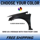 NEW Painted Driver Side Front Fender For 2012-2015 Honda Civic 4-Door Sedan