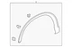 Genuine Honda Protector R Front Wheel Arch 74115-TLA-A02 Genuine Honda Protector R Front Wheel Arch 74115-TLA-A02