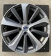 Subaru Legacy 15 16 17 18 19 Factory 18" Wheel Rim Machined Charcoal OEM