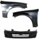 Bumper Cover Fascia Front Coupe Sedan for Honda Civic 1999-2000