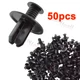 50pcs Bumper Fender Clips for 8mm Hole Kia Rio5 Amanti Magentis Optima Sephia