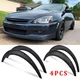 For Honda Civic Accord CRZ CR-Z 32"+35" Front Rear Wheel Fender Flares Arch Wide